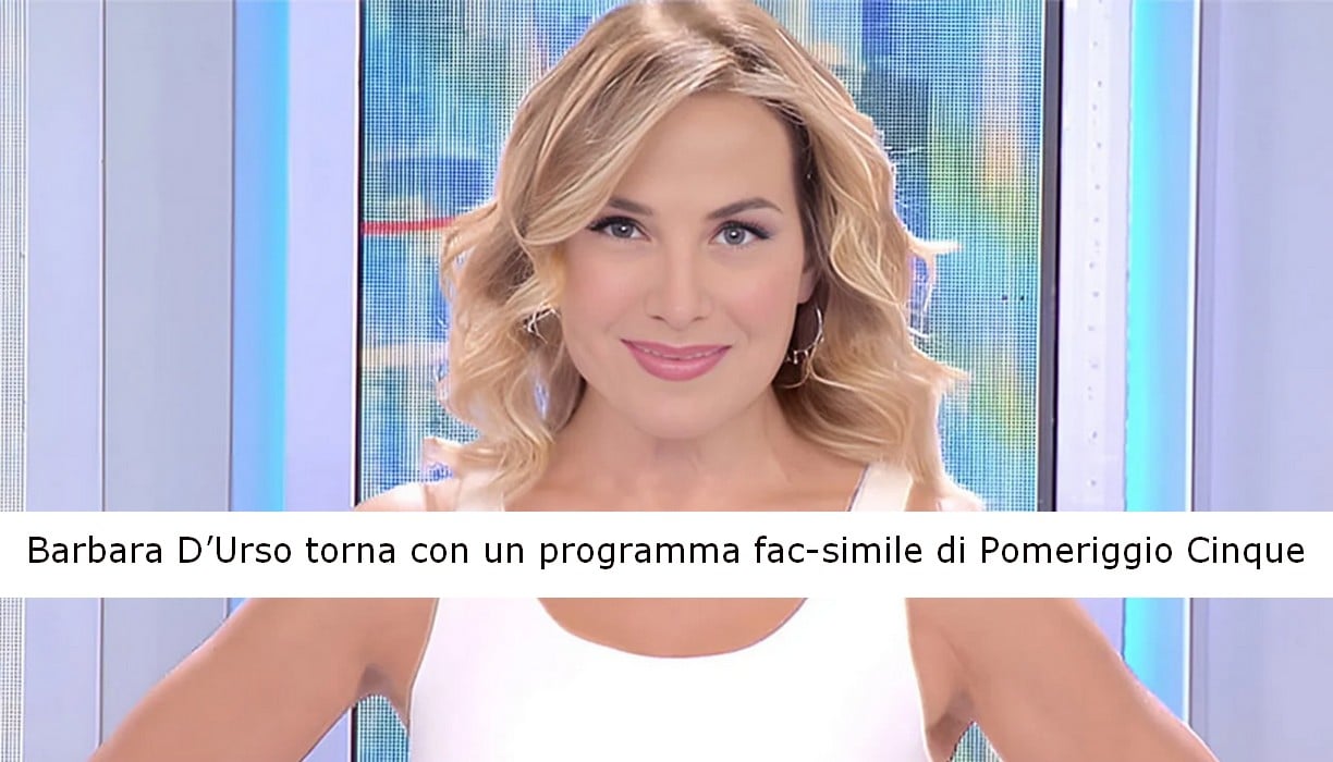 Barbara D’Urso ritorna in TV con un nuovo programma simile a Pomeriggio 5 1 Barbara DUrso ritorna in TV c.jpg