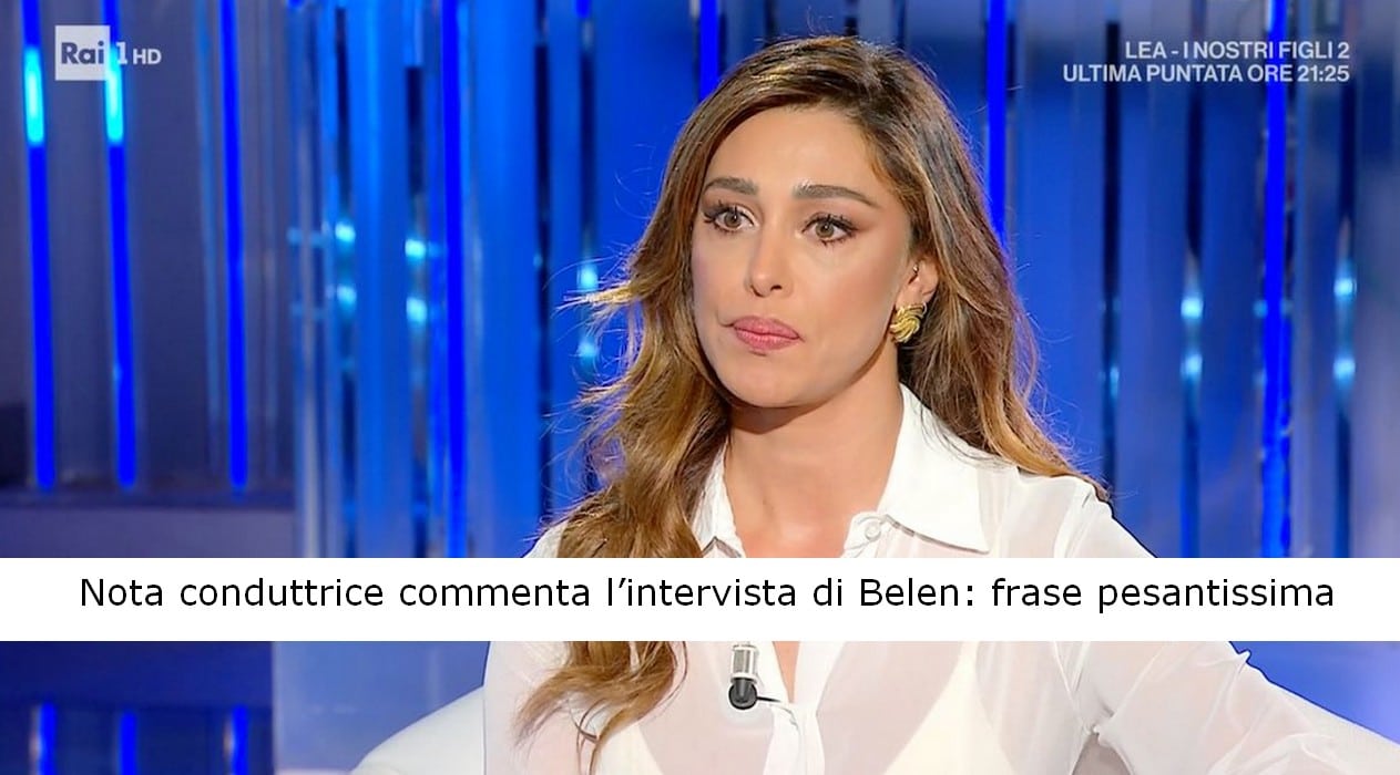 Belen Rodriguez critica l’intervista: frase pesante 1 Belen Rodriguez critica linte.jpg