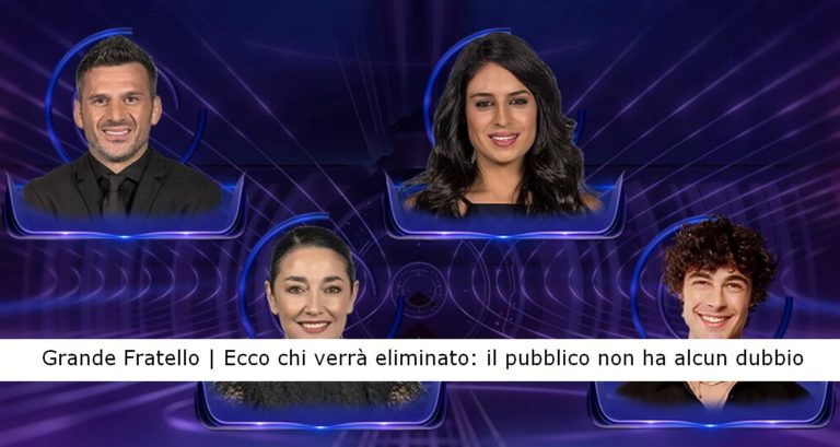 Eliminazione certa al Grande Fratello: il pubblico ha deciso 1 Eliminazione certa al Grande F.jpg