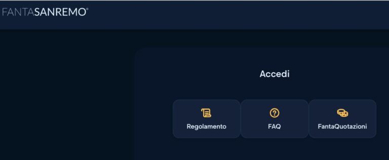 Fantasanremo: gioco aperto per acquistare artisti in gara 1 Fantasanremo gioco aperto per.jpg