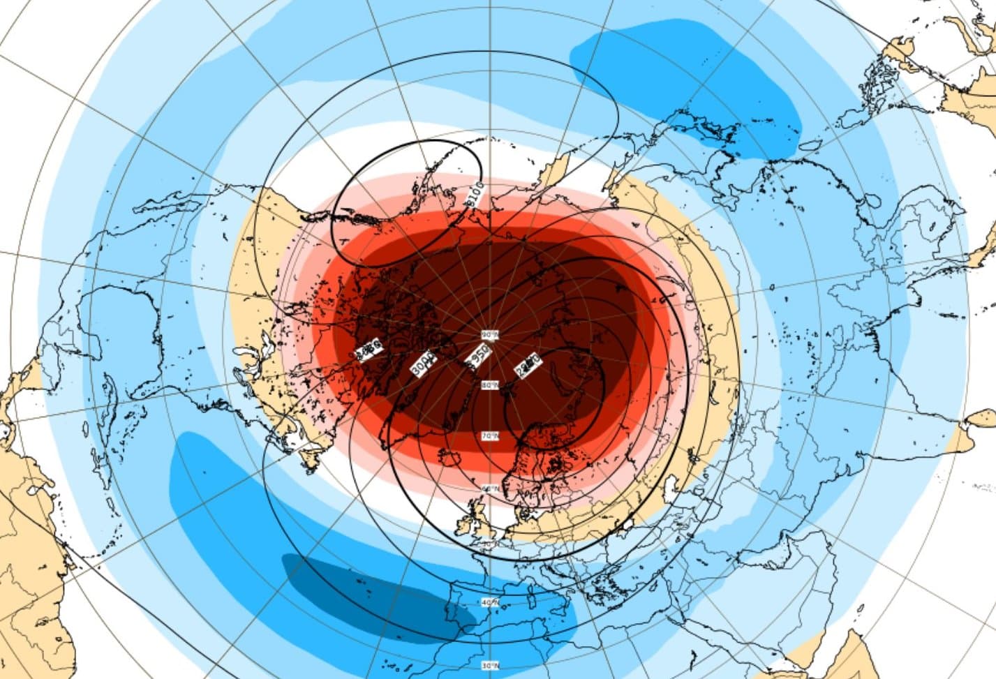 Previsioni Meteo: Vortice Polare e Stratwarming promettono un inverno impressionante 1 Previsioni Meteo Vortice Pola.jpg