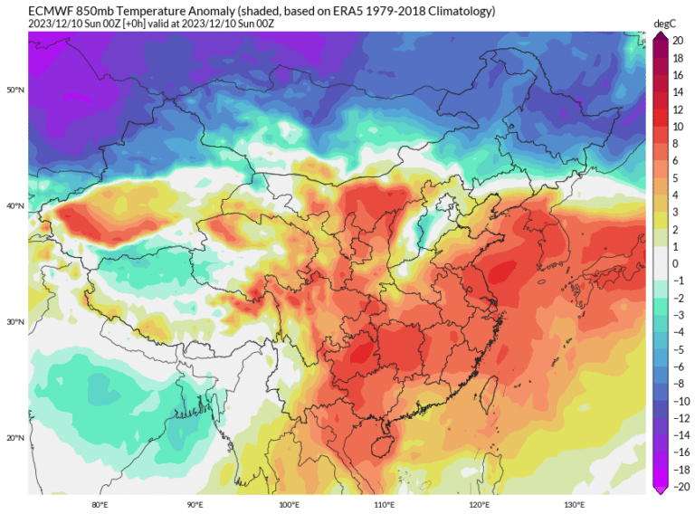 Record di caldo di dicembre battuti in Cina, Giappone, Taiwan e Hong Kong 1 Record di caldo di dicembre ba.png