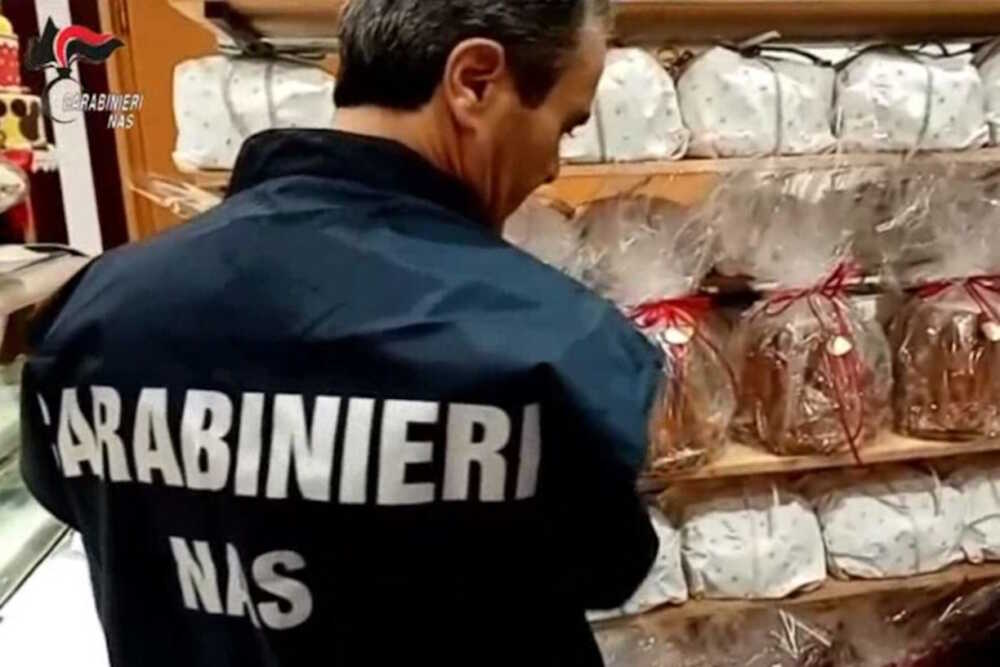Panettone industriale venduto per artigianale: i Nas stangano un panificio vicino Viterbo 1 carabinieri nas panettoni.jpg