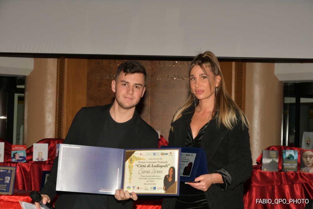 A Marika Campeti e Samia Peroni il premio speciale “Lara Calisi” 1 francesco ussia samia peroni.jpg