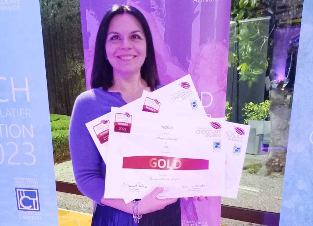 Monia Achille campionessa del mondo di cioccolato 1 monia achille cna cioccolato mondiale.jpg