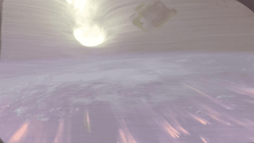 Il ritorno trionfale della navicella spaziale Orion 1 orion reentry m.png