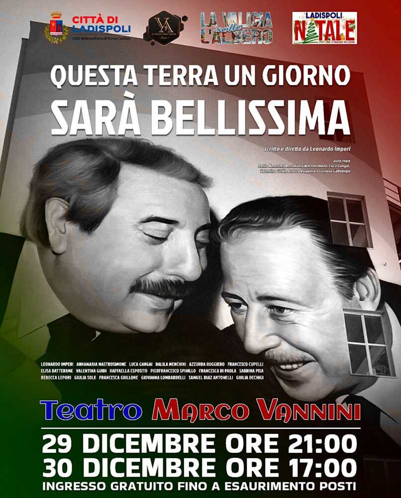 “Questa terra, un giorno sarà bellissima” al teatro Vannini di Ladispoli oggi e domani 1 questa terra un giorno sara bellissima falcone borsellino ladispoli.jpg