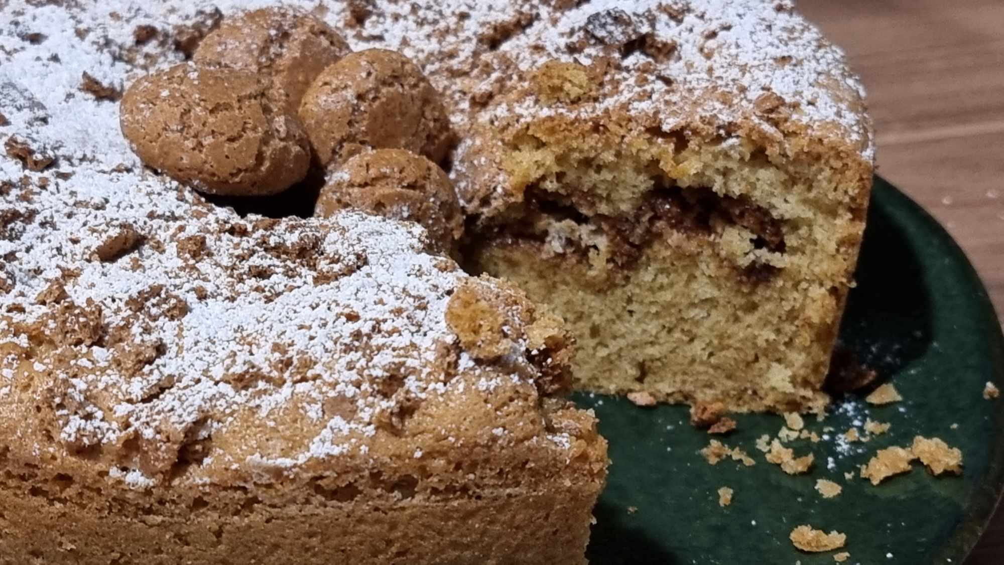 Torta agli amaretti a modo mio, sofficissima, sembra col ripieno ma non lo è! 1 415660110 356656600405386 8322351657925831015 n.jpg