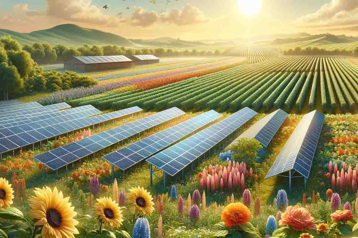 Quando il fotovoltaico fa bene alle api: così l’agrivoltaico ha incrementato biodiversità e impollinatori 1 Agrivoltaico.jpg