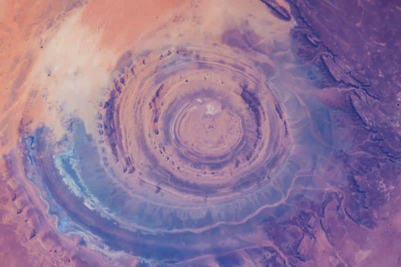 L’Occhio del Sahara: un’enigmatica formazione geologica nel deserto 1 eye of the sahara m.jpg
