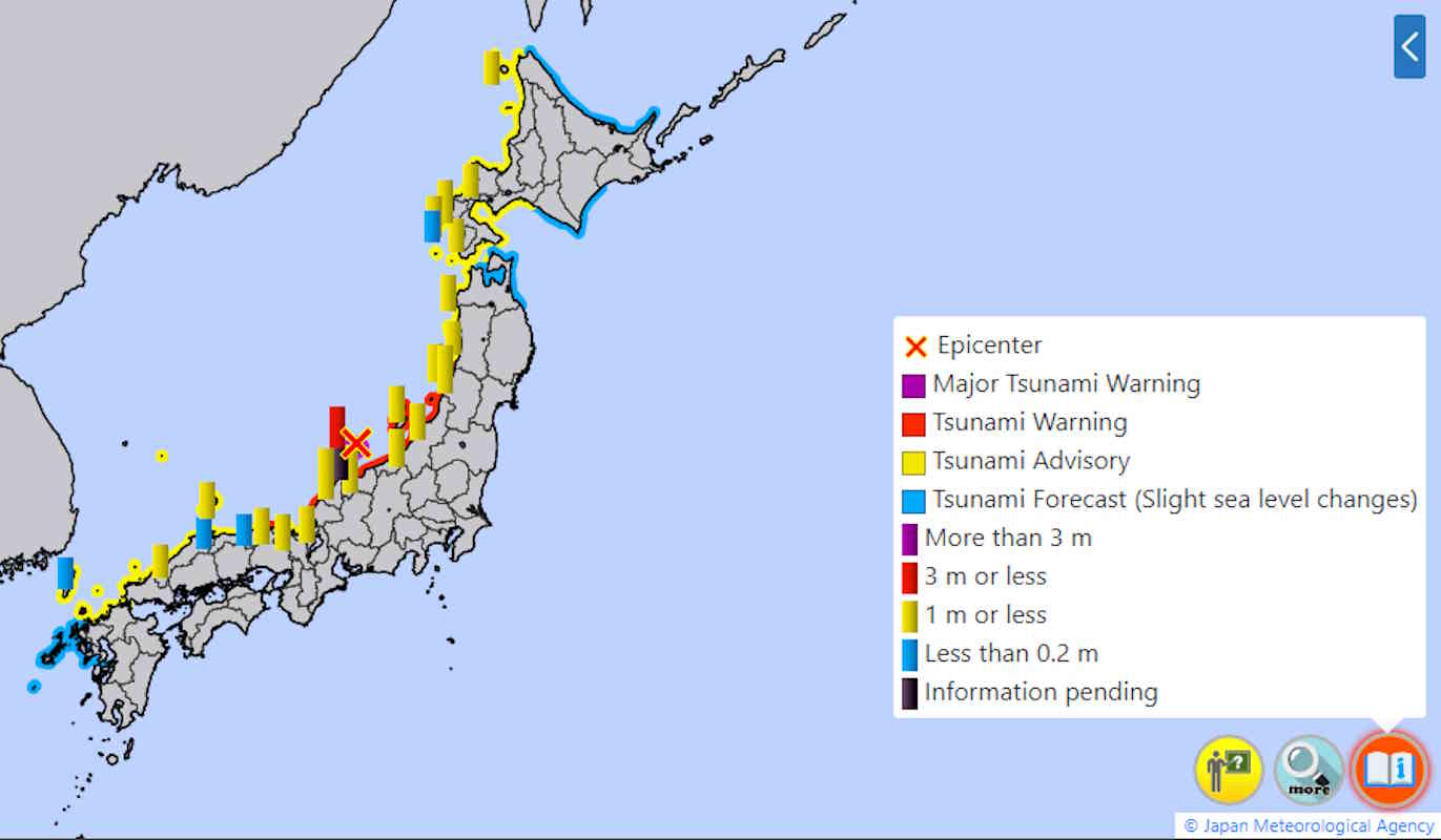 tsunami giappone