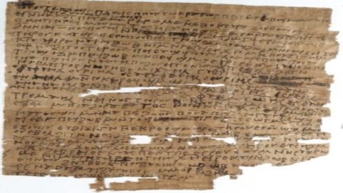 Coptic magic text used in ancient Egypt. Credit Unknown author. CC BY 3.0 flickr 1 500x281.jpg