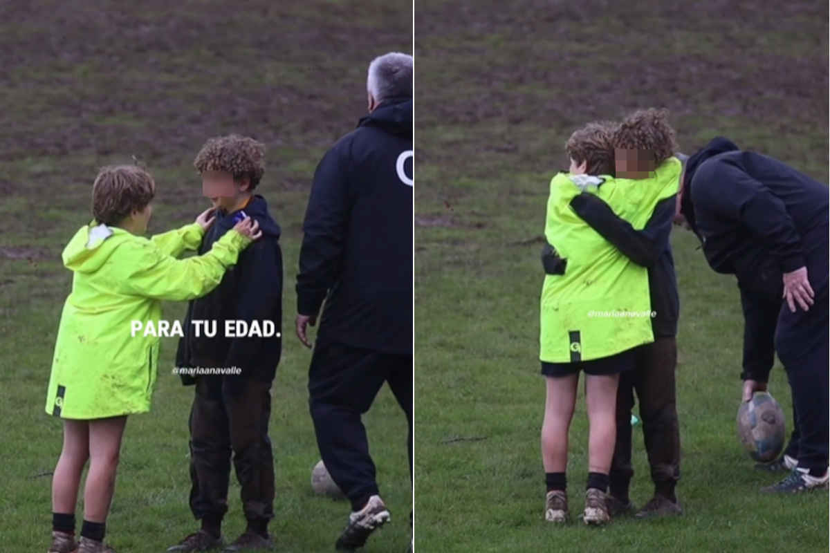 Il discorso motivazionale di questo piccolo giocatore di rugby al suo amico è la cosa più emozionante che vedrai oggi 1 Discorso rugby.jpg