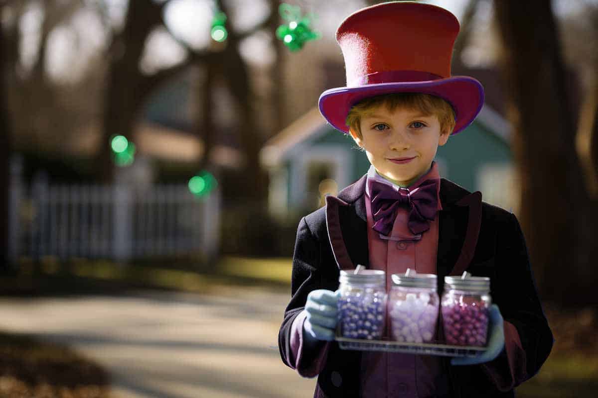 Costumi di Carnevale fai da te ispirati a Willy Wonka e agli altri personaggi del film “La fabbrica di Cioccolato” 1 costume willy wonka.jpg