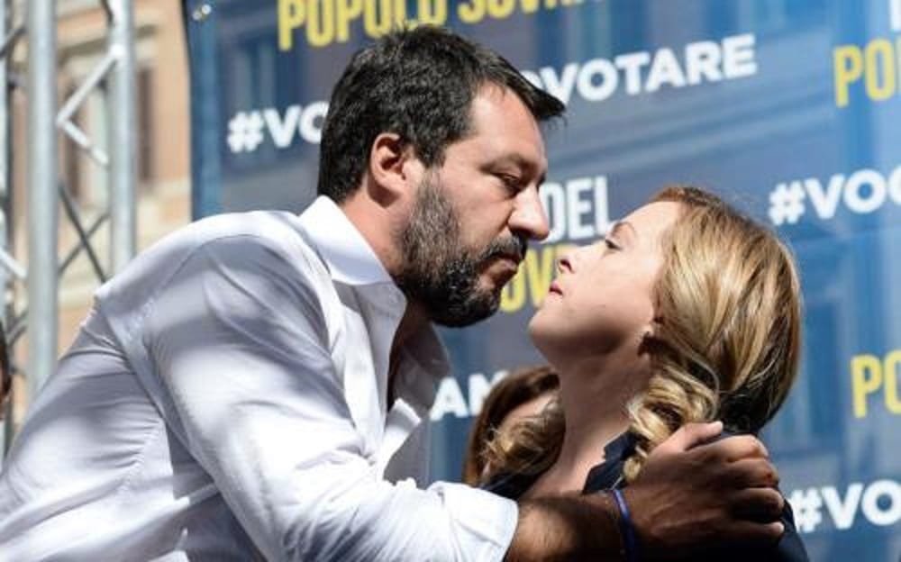 Elezioni in Sardegna, Giorgia Meloni furiosa: «La Lega ha tradito». Ma il flop è tutto suo 1 elezioni regionali sardegna giorgia meloni matteo salvini.jpg