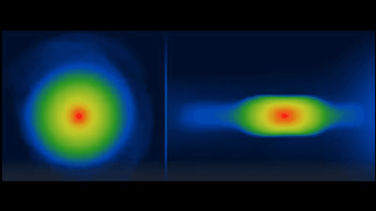 La forma sorprendente dei pianeti gassosi durante la loro formazione 1 flat planets m.png