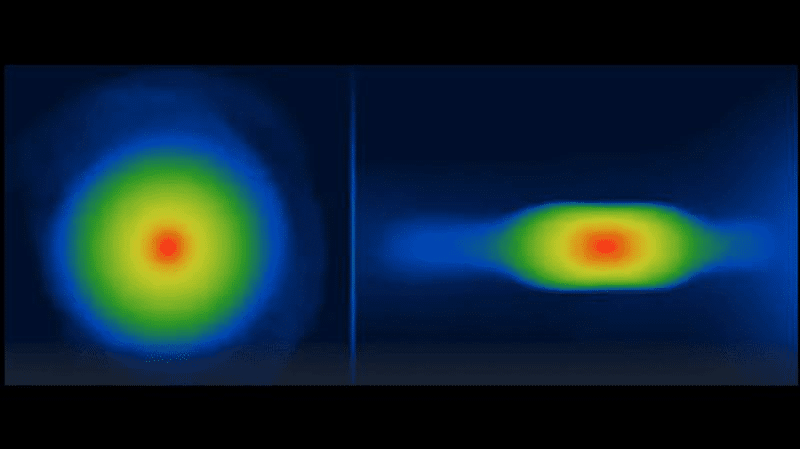 La forma sorprendente dei pianeti gassosi durante la loro formazione 1 flat planets m.png