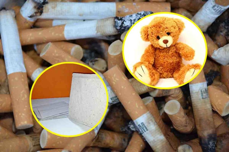 mozziconi di sigaretta in carta riciclata e morbidi peluche.jpg