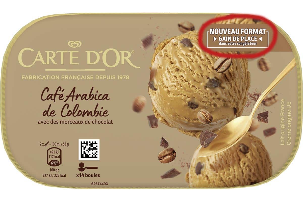 Shrinkflation: si è “rimpicciolito” anche il gelato Carte d’Or (e la cosa ha fatto infuriare i consumatori) 1 gelato cart dor.jpg