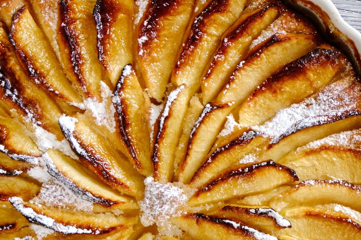 Torta di mele con farina di castagne: quella che si preparava una volta! 1 torta di mele farina di castagne.jpg