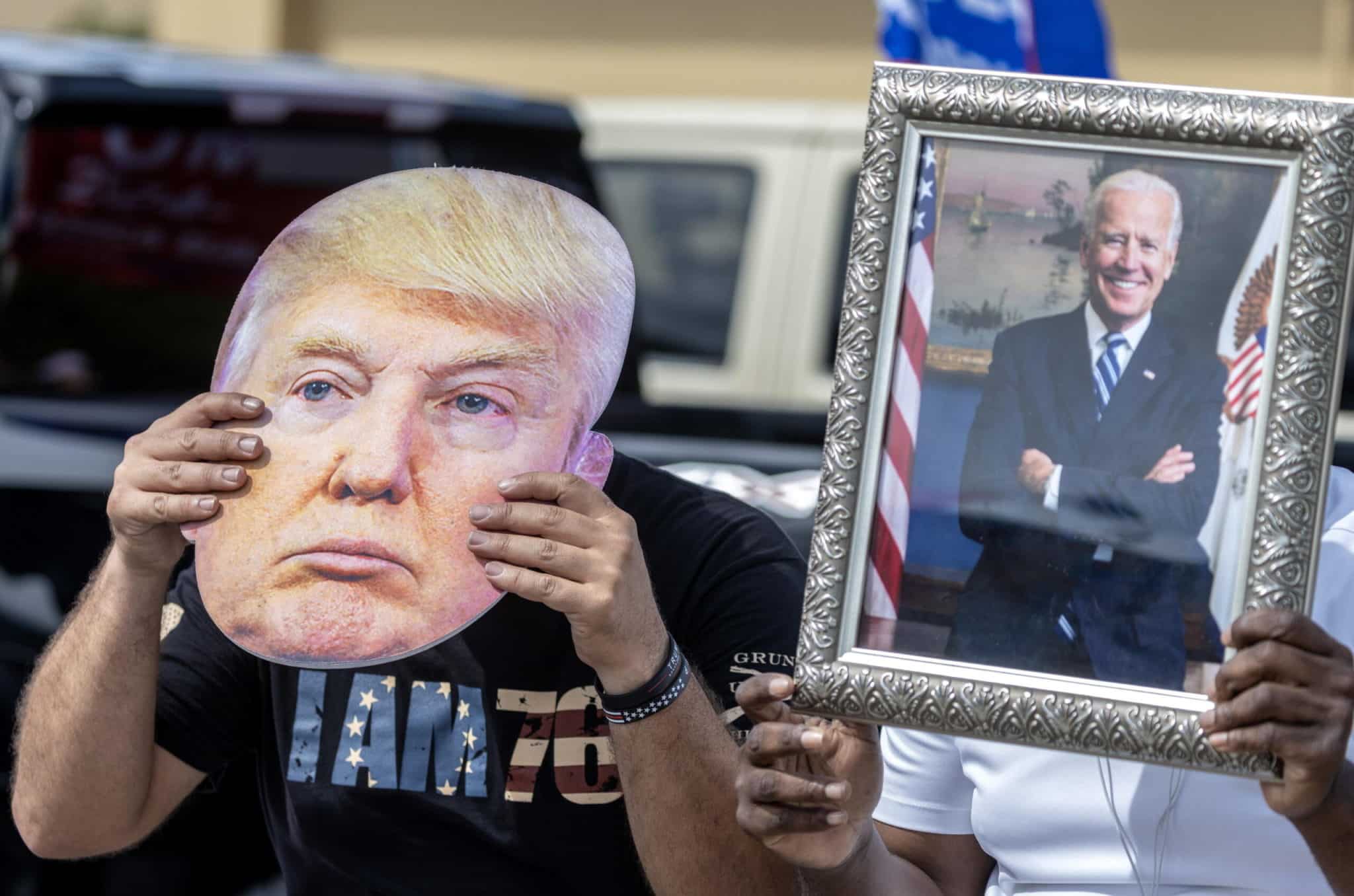 Elezioni Usa 2024, il 48% degli americani voterebbe per Trump a novembre: il sondaggio del Nyt 1 trump biden scaled.jpeg