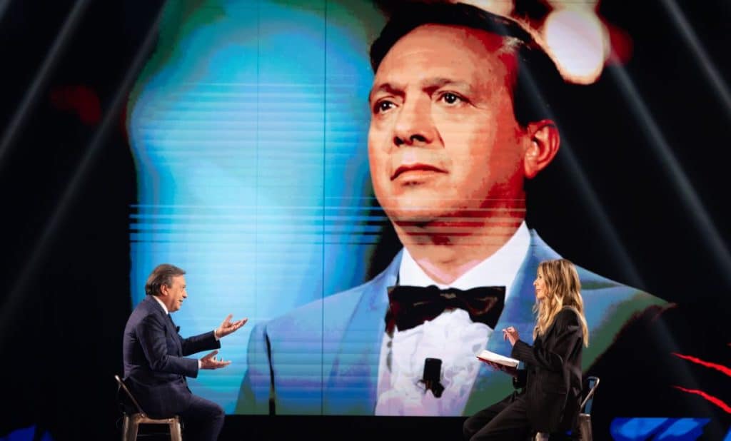 Francesca Fagnani e Piero Chiambretti PhStefaniaCasellato 2.jpg