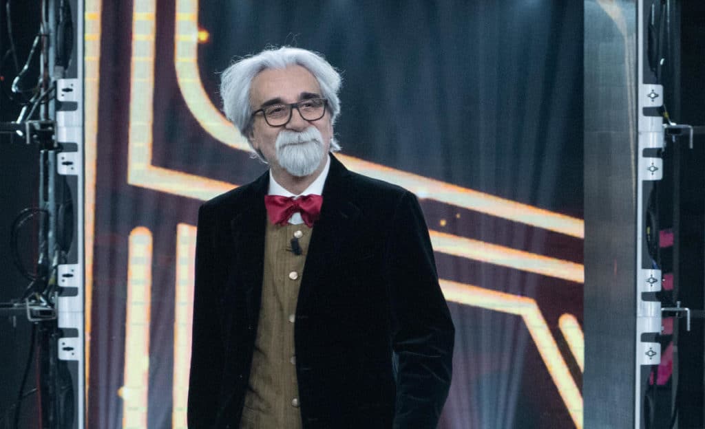 beppe vessicchio amadeus rai nove.jpg