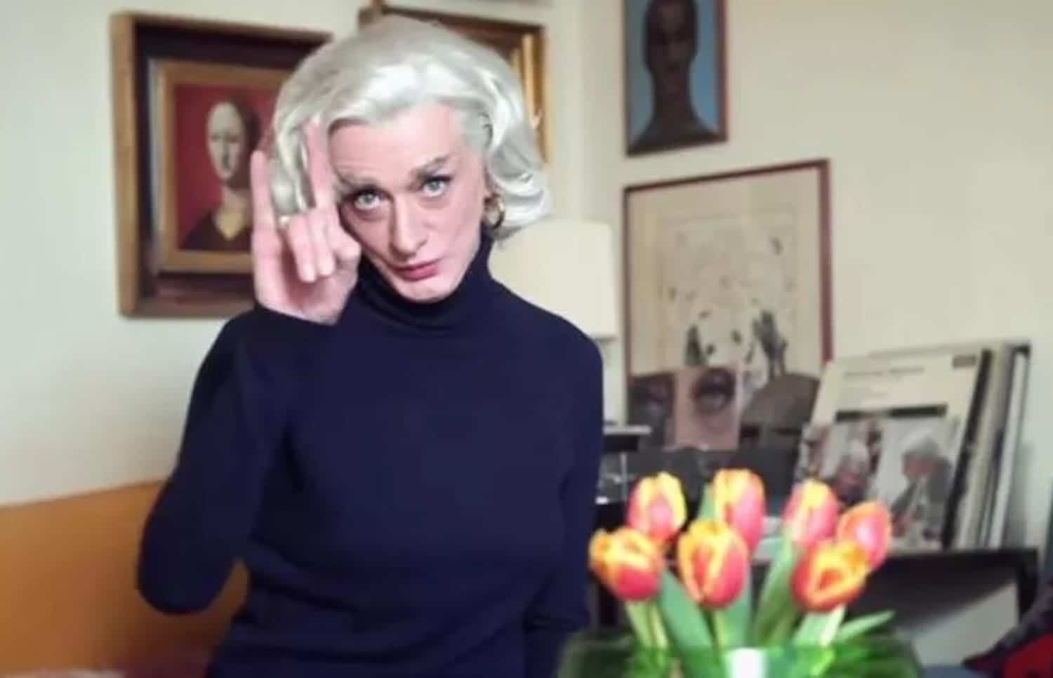Drusilla Foer torna a casa dopo il ricovero: «Stavo per lasciarci le penne… non vi libererete di me» – Il video 1 drusilla foer.jpg