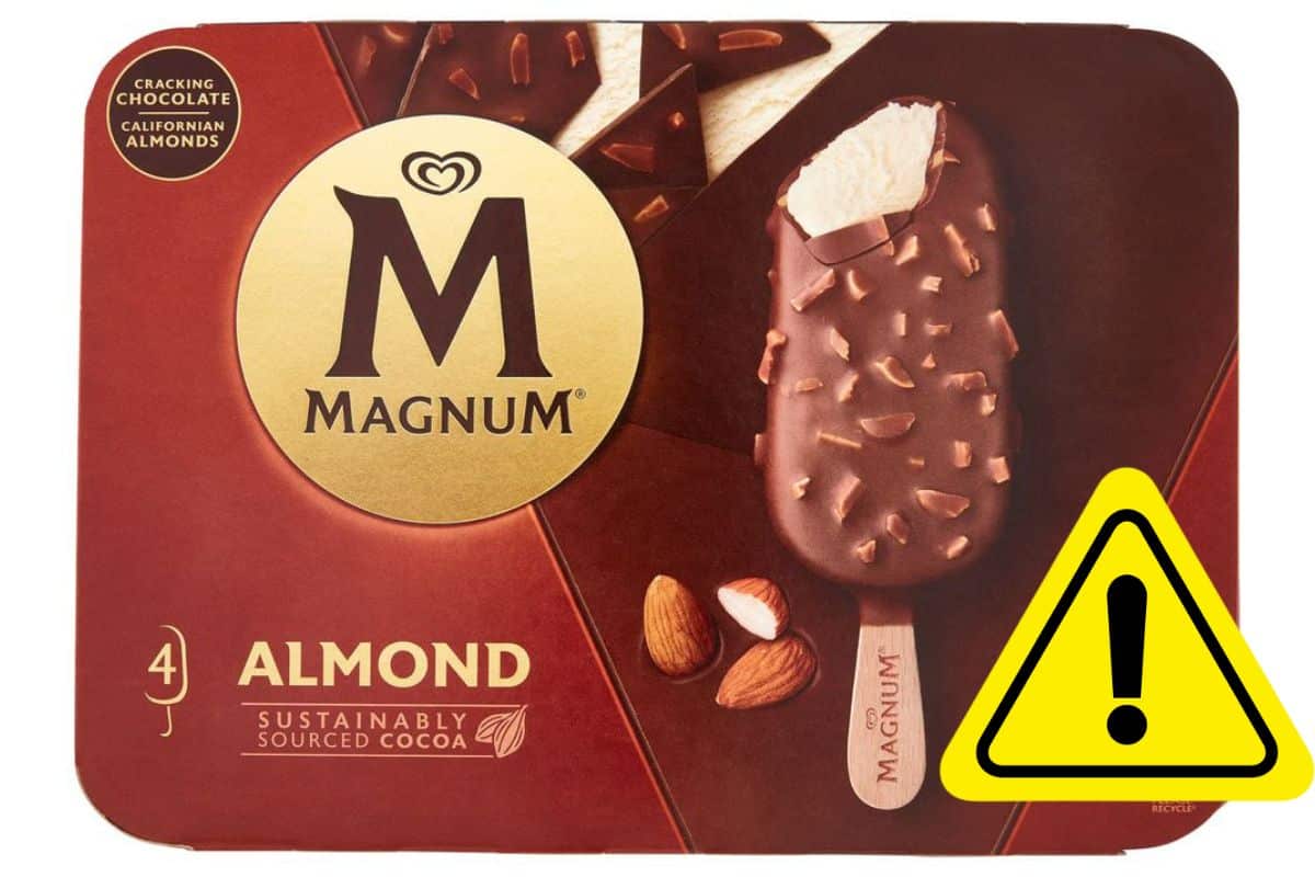 Gelati Magnum richiamati per possibile presenza di schegge di vetro e plastica, ecco dove 1 richiamo magnum allerta.jpg