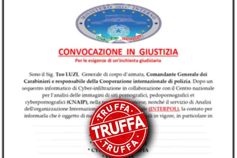 Indagine e Convocazione in giustizia da Teo Luzi truffa tramite email.jpg
