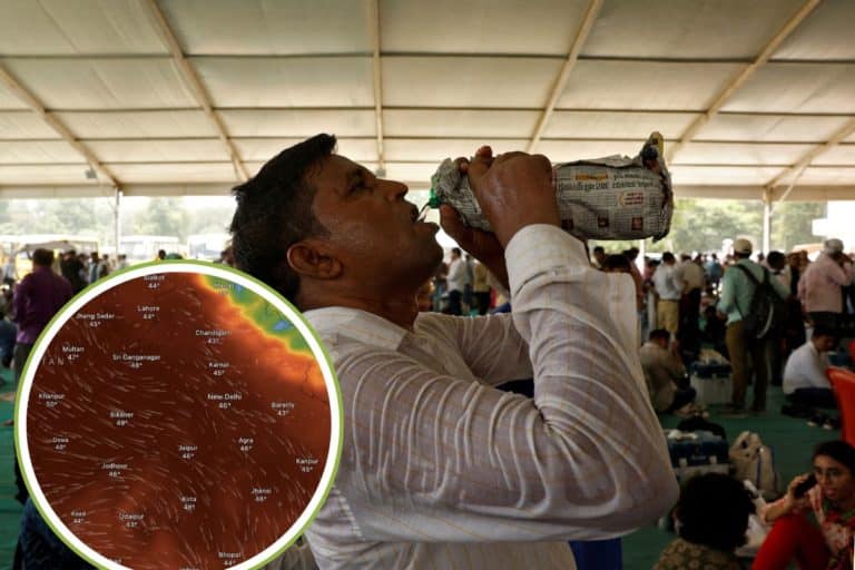 Caldo record senza precedenti in India: toccati i 52,3° C 1 caldo record india 1.jpg
