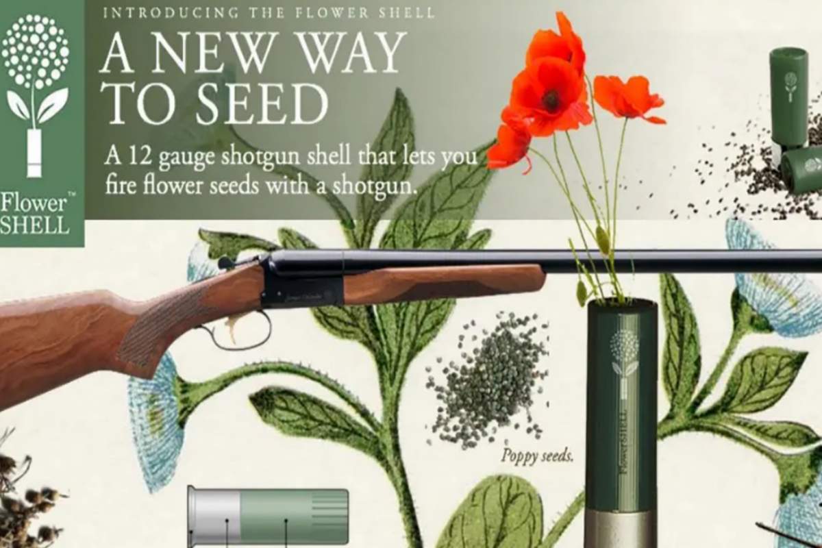 Dai fucili “nascono” fiori (con queste cartucce riempite di semi, metodo alternativo e veloce per la semina) 1 Fucili fiori.jpg