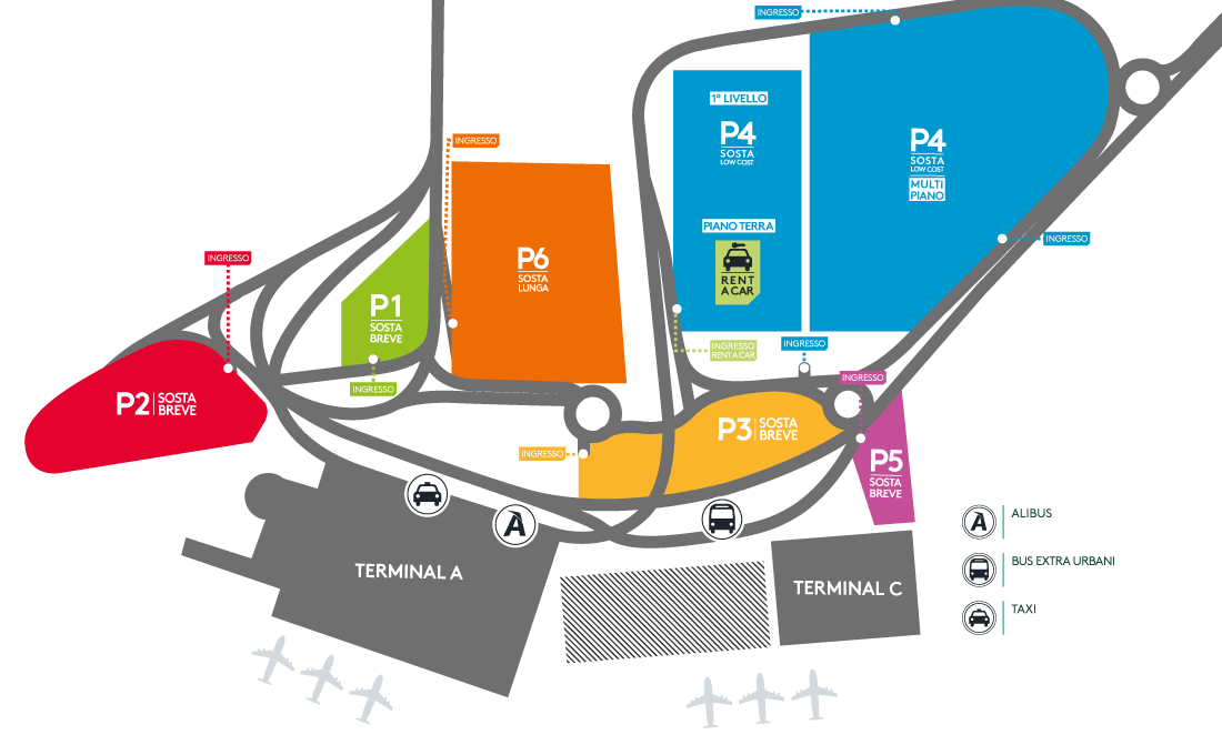 Mappa parcheggi aeroporto Catania.png