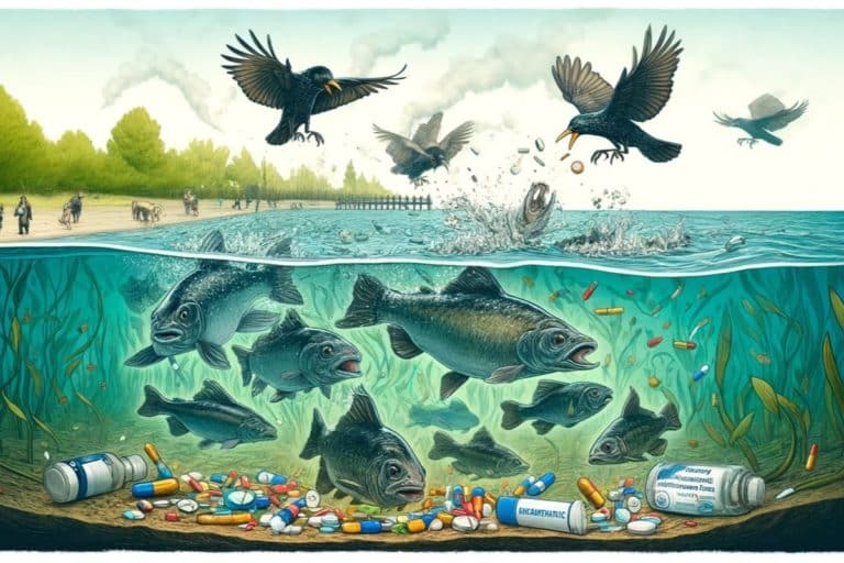 Trote tossicodipendenti, storni aggressivi e pesci ansiosi: l’impatto devastante dei nostri farmaci sugli animali 7 pesci contaminati farmaci.jpg