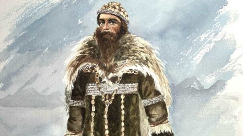 Gli esseri umani hanno iniziato a decorare gli abiti 40.000 anni fa 8 1200 169Artist impression Mariana 11 500x281.jpg