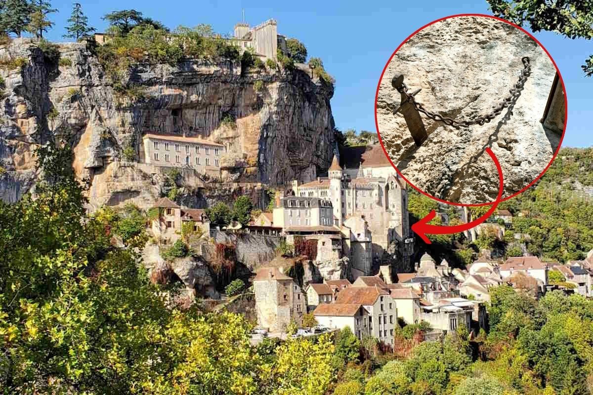 AAA cercasi Durandal, la leggendaria spada francese (simile a Excalibur): estratta dalla roccia dopo più di 1000 anni 1 spada francia.jpg
