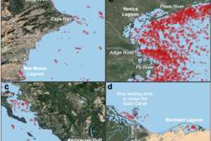 Il Mediterraneo (e l’alto Adriatico in particolare) è sommerso dalla plastica: i satelliti ci mostrano la verità 2 Inquinamento_Mediterraneo