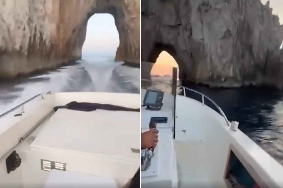 Capri, è boom di motoscafi che sfrecciano tra i Faraglioni (un’inciviltà pubblicizzata anche dalle agenzie nonostante le multe) 1 Sfrecciano faraglioni.jpg