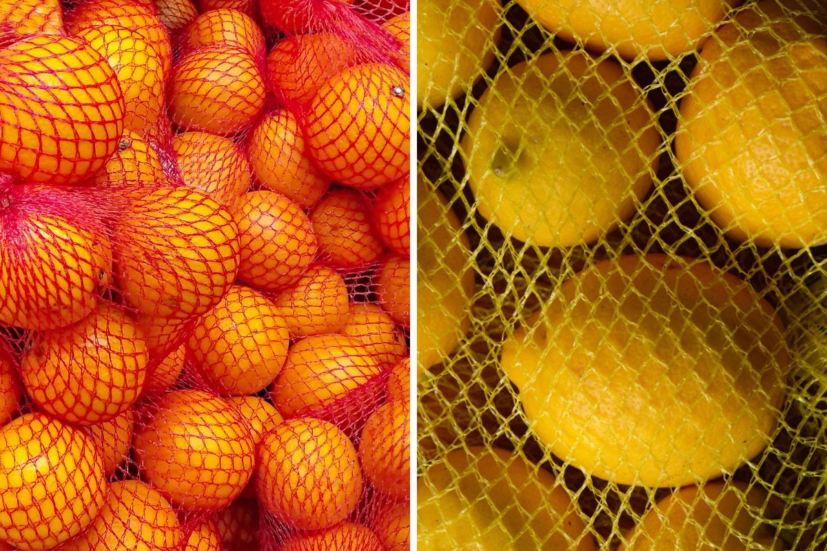 Sai perché le arance vengono vendute nelle reti arancioni e i limoni in quelle gialle? È la cosiddetta “Confetti Illusion” 1 arance e limoni nella rete .jpg