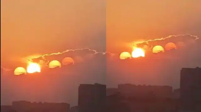 in chengdu seven suns were visible due to the refraction of v0 yl698kf71zjd1.webp