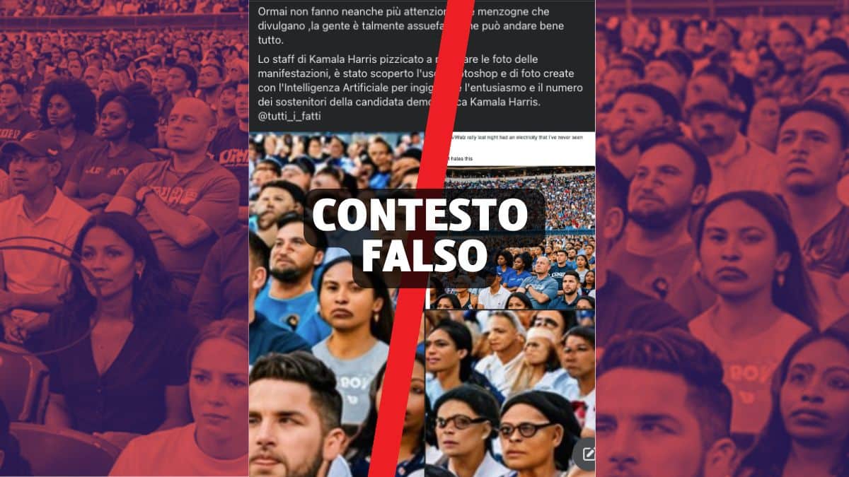 Questo finto pubblico non è stato generato con l’AI dallo Staff di Kamala Harris 1 pubblico ai kamala harris fc.jpg