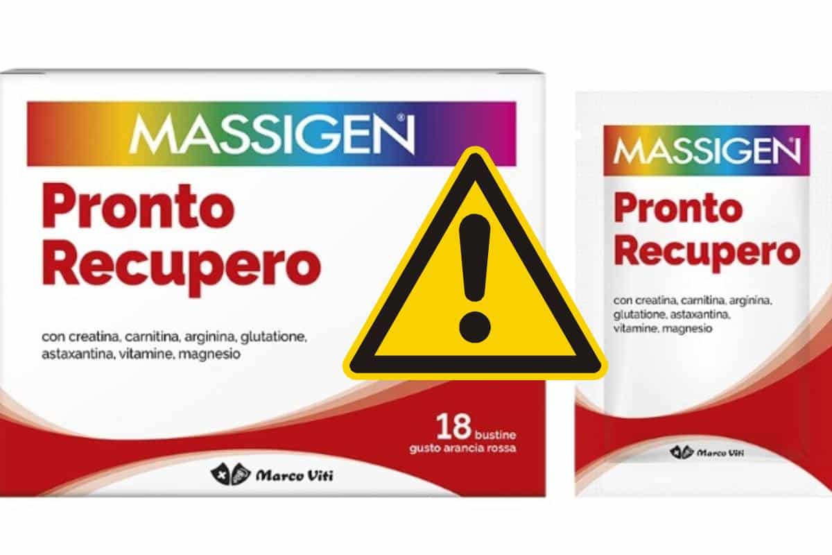 Richiamato noto integratore di sali minerali per presenza di un contaminante: non utilizzare questi lotti 1 richiamo integratore massigen 1.jpg