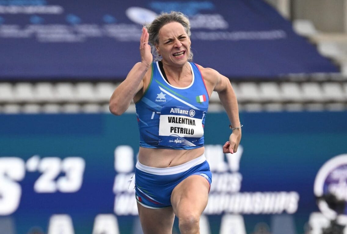 Valentina Petrillo, prima atleta transgender alle Paralimpiadi: «Solo mio figlio può chiamarmi papi» 1 valentina petrillo.jpg