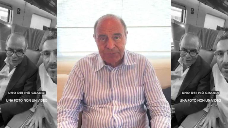 Bruno Vespa, la replica a Matteo Gracis dopo la lite sul treno: «Sei solo un odiatore, che errore su Mattarella» – Il video 1 video vespa gracis video risposta.jpg