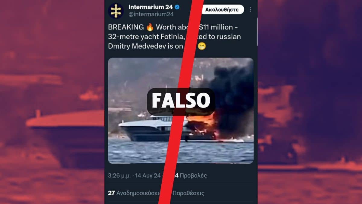 Perché lo yacht andato a fuoco a Olbia non appartiene a Dmitry Medvedev 1 yacht medvedev fiamme fake 0.jpg