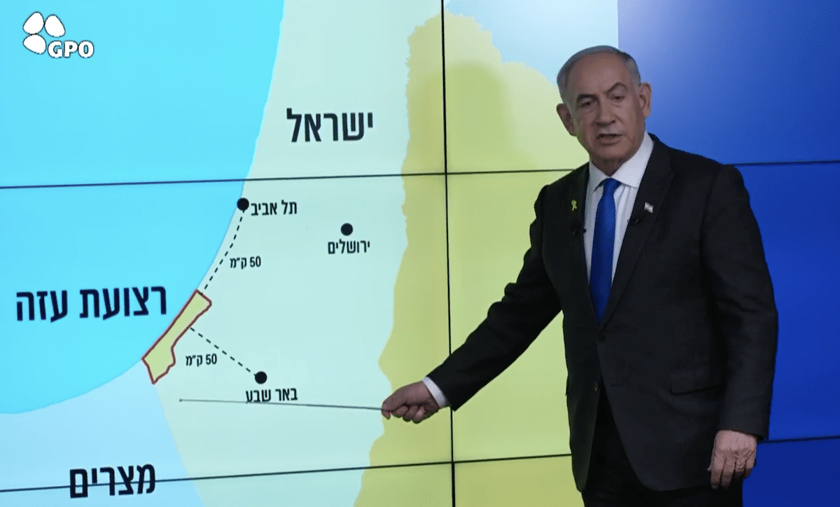 Netanyahu tira dritto dopo la morte dei 6 ostaggi: «Il confine Gaza-Egitto lo gestiamo noi». L’ira di Biden: «Non vuole l’accordo» – Il video 1 Netanyahu Gaza Egitto.png