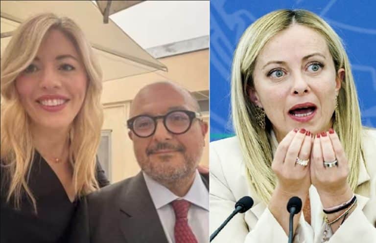 giorgia meloni gennaro sangiuliano maria rosaria boccia.jpg