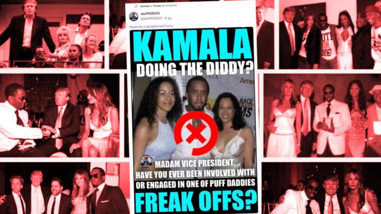 trump fotomontaggio kamala harris puff daddy diddy.jpg