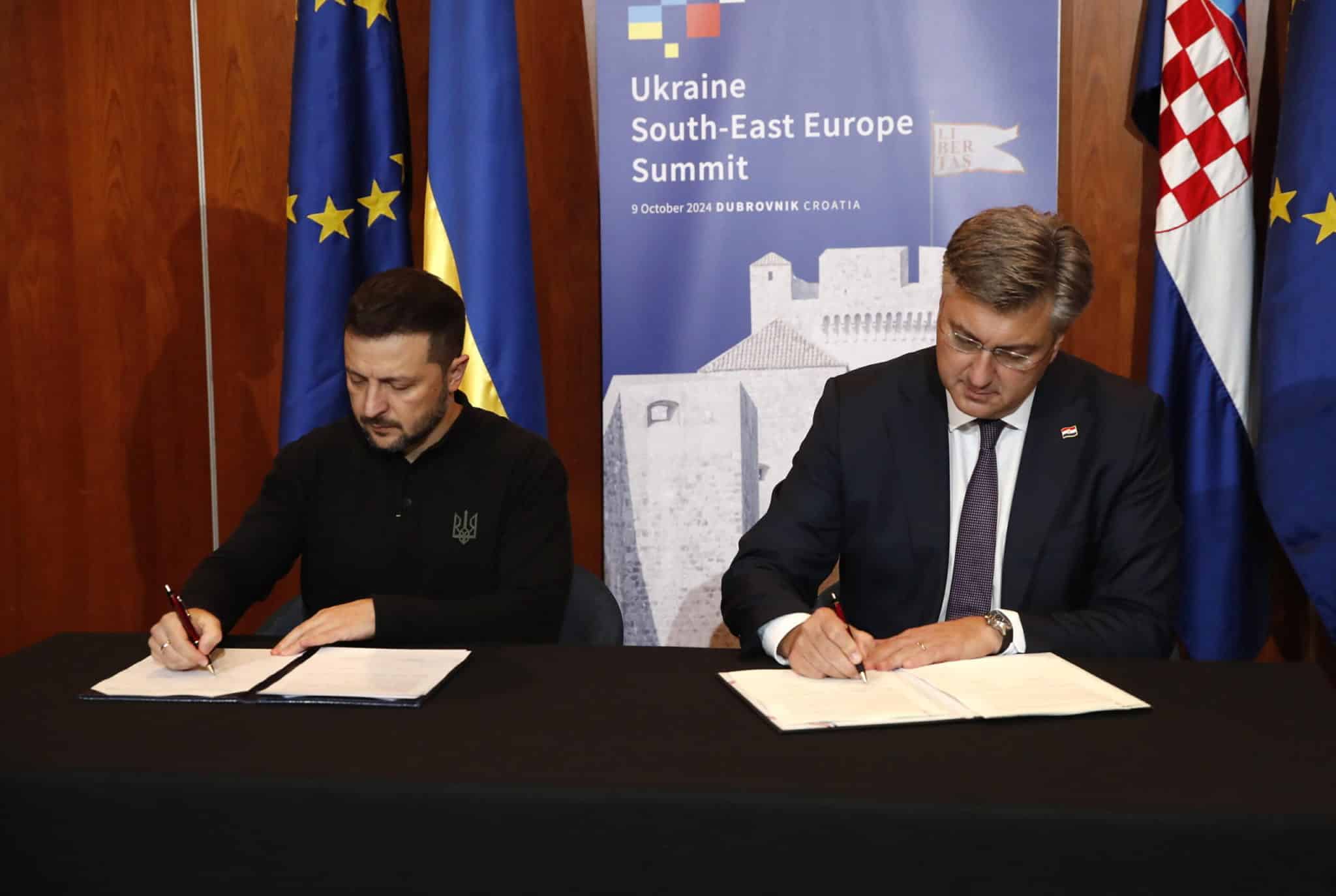 Zelensky atteso a Roma: «La guerra si può chiudere nel 2025». Presenterà all’Ue il suo “piano della vittoria” 1 GOLF 20241009220347999 02662e4f04a1b338699aa8460870a2bc scaled.jpg