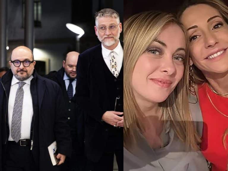 alessandro giuli gennaro sangiuliano giorgia meloni arianna meloni.jpg